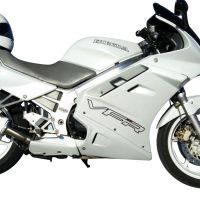 Escape compatible con Honda Vfr 750 F 1990-1993, Albus Ceramic, Escape legal, homologado, silenciador con db killer desmontable y tubo de conexión específico 