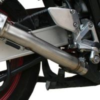 Escape compatible con Yamaha Fzs 600 Fazer 1998-2003, Trioval, Escape legal, homologado, silenciador con db killer desmontable y tubo de conexión específico 