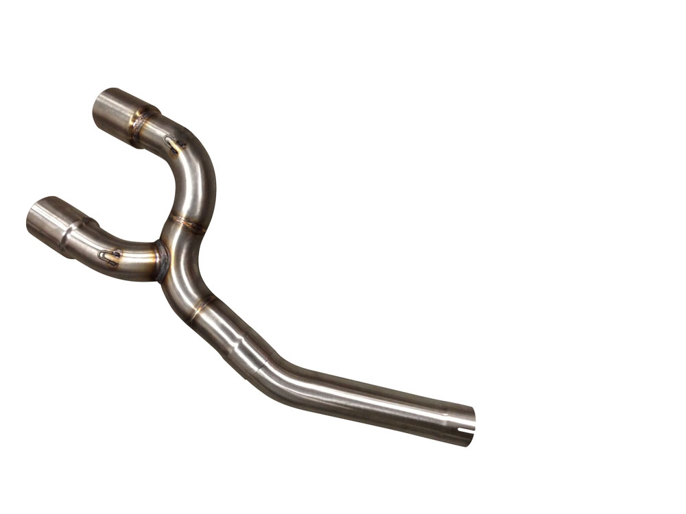 Escape compatible con Yamaha Fz6 600-Fazer S1-S2 2004-2013, M3 Inox , Par de terminales de escape homologados, con db killer extraíbles y tubos de conexión específicos 