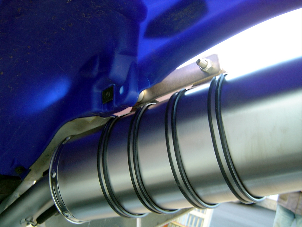 Escape compatible con Yamaha YZ 450 F 2003-2005, Satinox , Escape legal, homologado, silenciador con db killer desmontable y tubo de conexión específico 