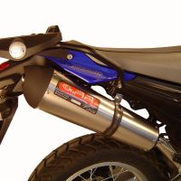 GPR escape compatible con Yamaha Xt 660 X-R  2004-2014, Trioval, Par de terminales de escape homologados, con db killer extraíble, catalizadores y tubo de conexión específico 