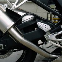 Escape compatible con Yamaha Yzf 1000 R1 2002-2003, Trioval, Escape legal, homologado, silenciador con db killer desmontable y tubo de conexión específico 