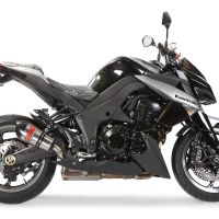Escape compatible con Kawasaki Z 1000 Sx 2017-2020, GP Evo4 Titanium, Par de terminales de escape homologados, con db killer extraíbles y tubos de conexión específicos 