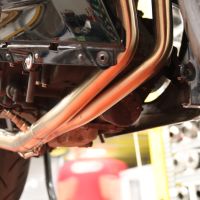 Escape compatible con Kawasaki Ninja 500 2023-2025, Decatalizzatore, Tubo supresor de catalizador 