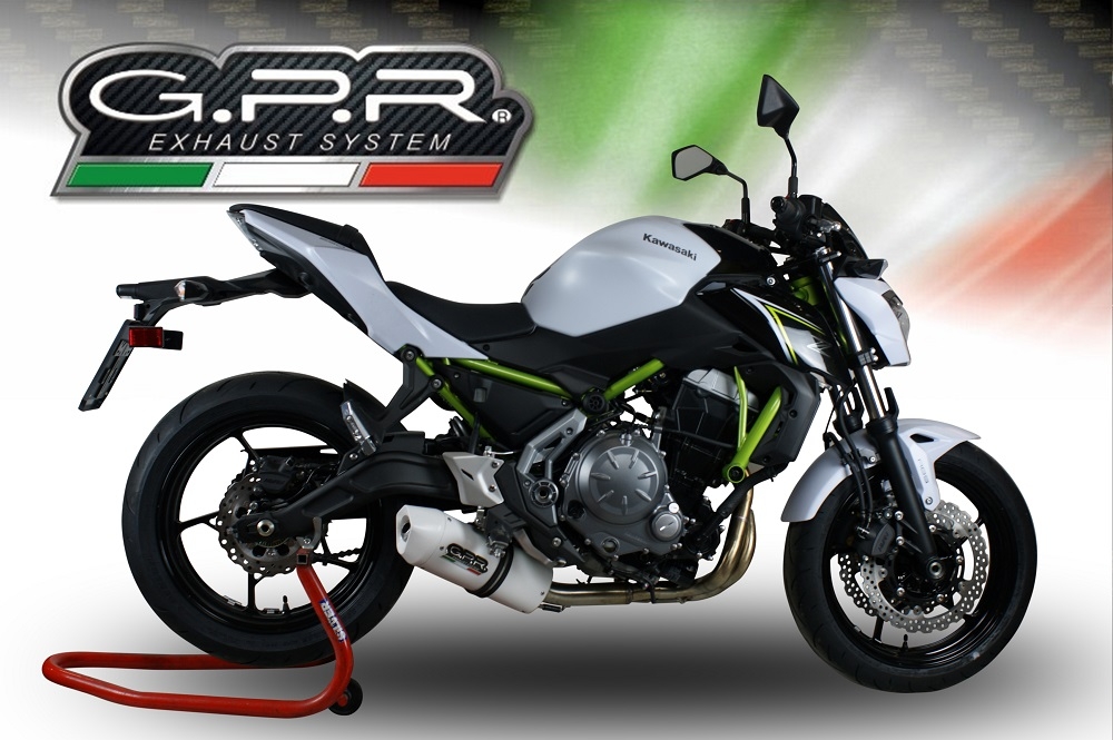 Escape compatible con Kawasaki Z 650 2021-2022, Albus Evo4, Escape completo, no legal para países de la UE, con db killer extraíble 