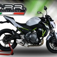 Escape compatible con Kawasaki Z 650 2021-2022, Albus Evo4, Escape completo, no legal para países de la UE, con db killer extraíble 