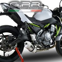 Escape compatible con Kawasaki Z 650 2021-2022, Albus Evo4, Escape completo, no legal para países de la UE, con db killer extraíble 
