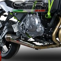 Escape compatible con Kawasaki Z 650 2021-2022, Powercone Evo, Escape completo, no legal para países de la UE, con db killer extraíble 