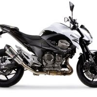 Escape compatible con Kawasaki Z 800 E 2009-2016, Gpe Ann. titanium, Escape legal, homologado, silenciador con db killer desmontable y tubo de conexión específico 