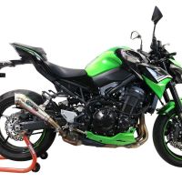 Escape compatible con Kawasaki Z 900 2020-2020, Powercone Evo, Escape legal, homologado, silenciador con db killer desmontable y tubo de conexión específico 