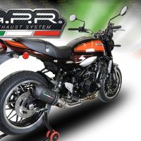 Escape compatible con Kawasaki Z 900 RS 2021-2024, Furore Evo4 Nero, Escape legal, homologado, silenciador con db killer desmontable y tubo de conexión específico 