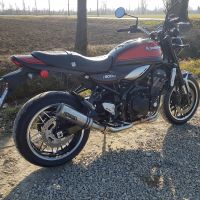 Escape compatible con Kawasaki Z 900 RS 2018-2020, M3 Inox , Escape legal, homologado, silenciador con db killer desmontable y tubo de conexión específico 
