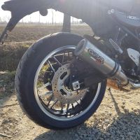 Escape compatible con Kawasaki Z 900 RS 2018-2020, M3 Inox , Escape legal, homologado, silenciador con db killer desmontable y tubo de conexión específico 