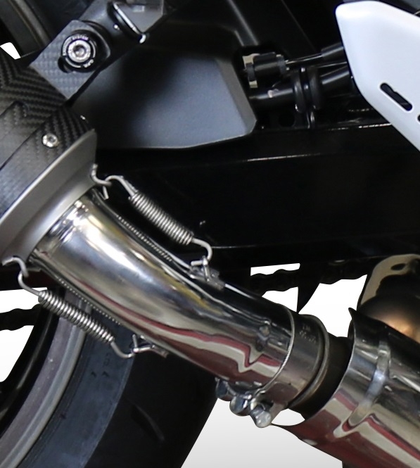 Escape compatible con Kawasaki Z 900 RS 2021-2024, M3 Poppy , Escape legal, homologado, silenciador con db killer desmontable y tubo de conexión específico 