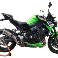 Escape compatible con Kawasaki Z 900 2020-2020, M3 Inox , Escape legal, homologado, silenciador con db killer desmontable y tubo de conexión específico 