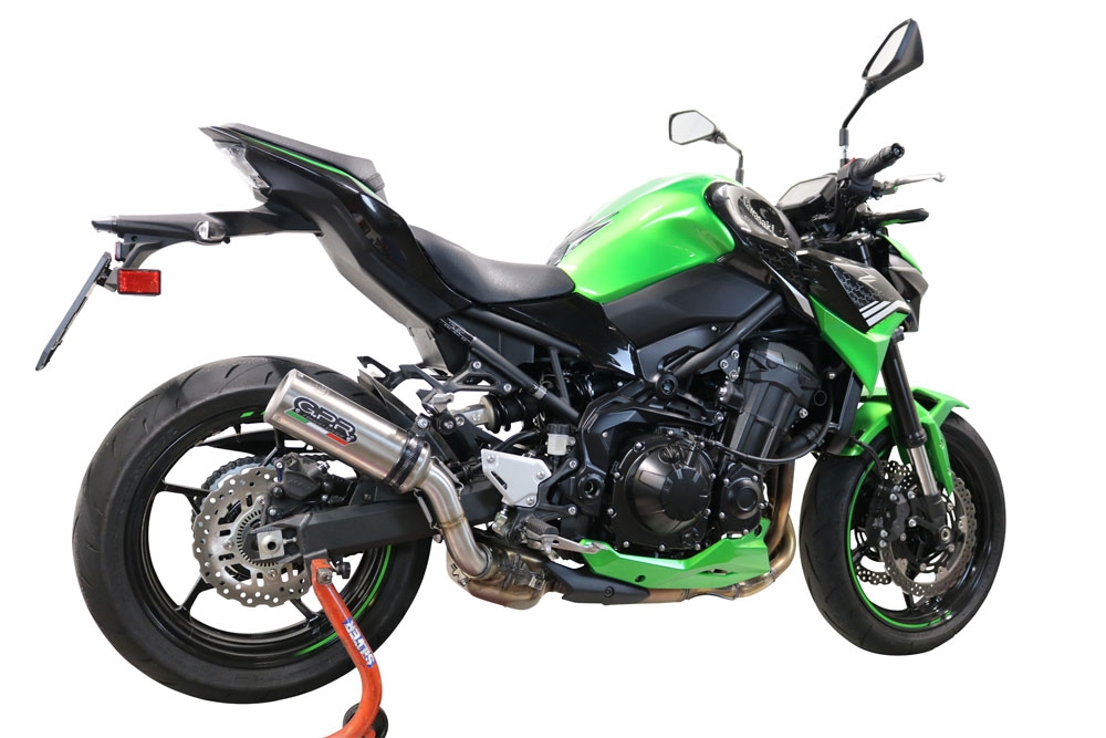 Escape compatible con Kawasaki Z 900 2020-2020, M3 Inox , Escape legal, homologado, silenciador con db killer desmontable y tubo de conexión específico 