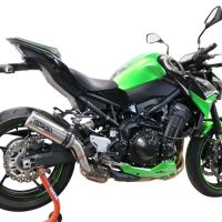 Escape compatible con Kawasaki Z 900 2020-2020, M3 Inox , Escape legal, homologado, silenciador con db killer desmontable y tubo de conexión específico 