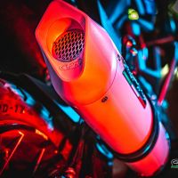 GPR escape compatible con  Zontes Zt 125 G1 - U - U1 - Z2 2020-2024, Albus Evo4, Escape completo homologado y legal,con catalizador incluido db killer extraíble 