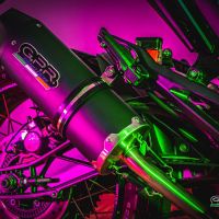 GPR escape compatible con  Zontes Gk 125 2022-2024, Furore Evo4 Nero, Escape completo homologado y legal,con catalizador incluido db killer extraíble 