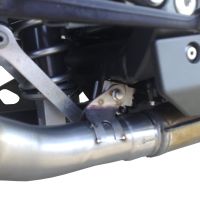 Escape compatible con Kawasaki ZX-10R 2008-2009, Decatalizzatore, Tubo supresor de catalizador 