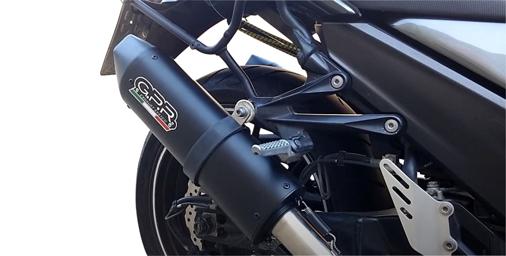 Escape compatible con Kawasaki Zzr 1400 2017-2022, Furore Nero, Doble escape racing, con tubos de conexión, artículo sin homologación 