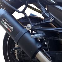 Escape compatible con Kawasaki Zzr 1400 2017-2022, Furore Nero, Doble escape racing, con tubos de conexión, artículo sin homologación 