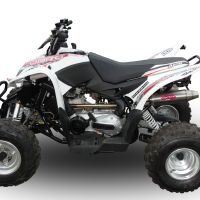Escape compatible con Access Baja 450 2005-2021, Deeptone Atv, Escape legal, homologado, silenciador con db killer desmontable y tubo de conexión específico 