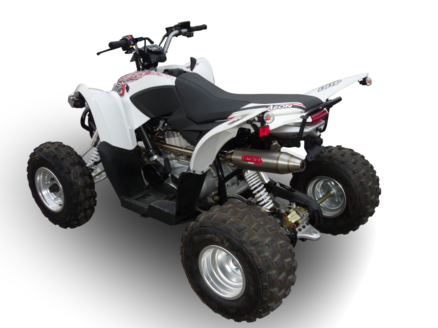 Escape compatible con Access Baja 450 2005-2021, Deeptone Atv, Escape legal, homologado, silenciador con db killer desmontable y tubo de conexión específico 