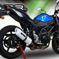 Escape compatible con Suzuki Sv 650 A 2021-2025, Albus Evo4, Escape legal, homologado, silenciador con db killer desmontable y tubo de conexión específico 