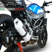 Escape compatible con Suzuki Sv 650 A 2021-2025, Albus Evo4, Escape legal, homologado, silenciador con db killer desmontable y tubo de conexión específico 