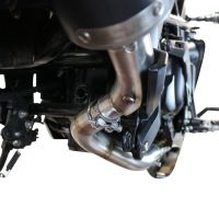 Escape compatible con Benelli 502 C 2019-2020, Decatalizzatore, Tubo supresor de catalizador 