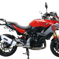 Escape compatible con Bmw F 900 XR-R 2020-2025, Albus Evo4, Escape legal, homologado, silenciador con db killer desmontable y tubo de conexión específico 