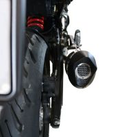Escape compatible con Bmw F 900 XR-R 2020-2025, Furore Evo4 Nero, Escape legal, homologado, silenciador con db killer desmontable y tubo de conexión específico 