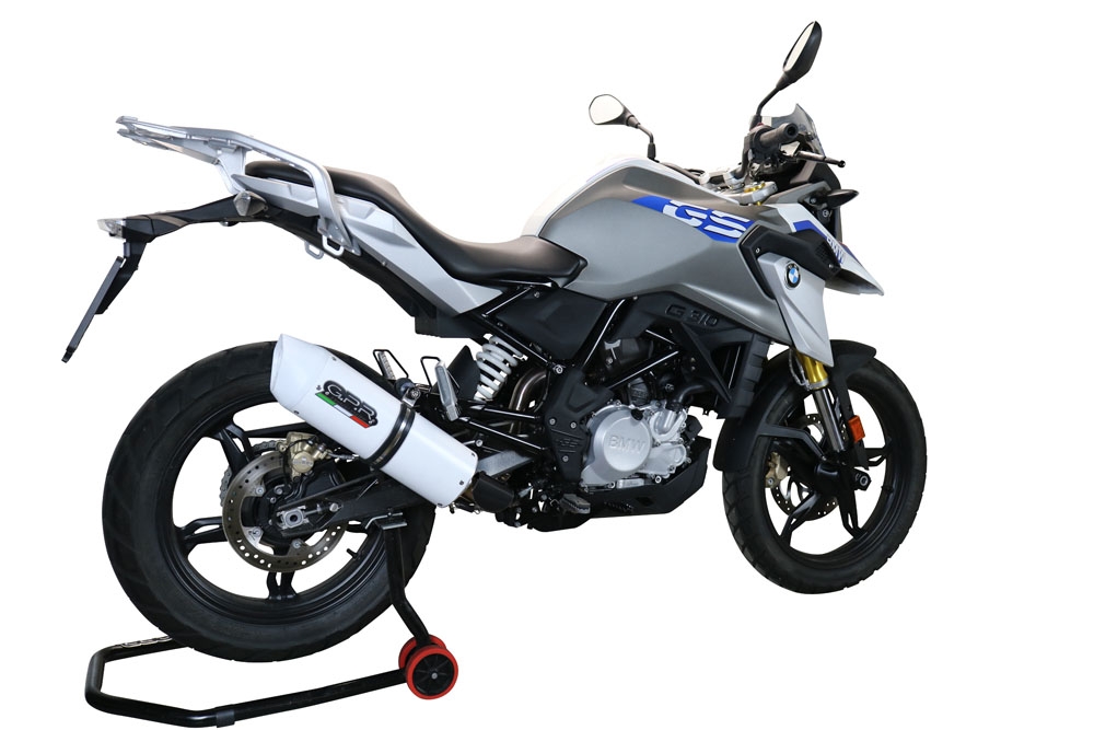 Escape compatible con Bmw G 310 Gs 2017-2021, Albus Evo4, Escape completo, no legal para países de la UE, con db killer extraíble 