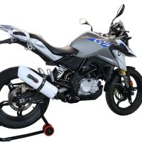 Escape compatible con Bmw G 310 Gs 2017-2021, Albus Evo4, Escape completo, no legal para países de la UE, con db killer extraíble 