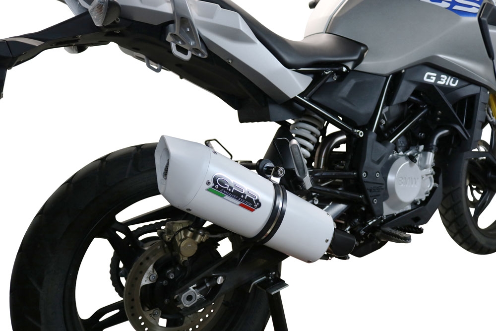 Escape compatible con Bmw G 310 Gs 2017-2021, Albus Evo4, Escape completo, no legal para países de la UE, con db killer extraíble 