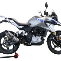 Escape compatible con Bmw G 310 Gs 2017-2021, GP Evo4 Titanium, Escape completo, no legal para países de la UE, con db killer extraíble 