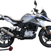 Escape compatible con Bmw G 310 Gs 2017-2021, M3 Inox , Escape completo, no legal para países de la UE, con db killer extraíble 