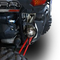 Escape compatible con Polaris Rzr XP 1000 2014-2023, Power Bomb, Escape legal, homologado, silenciador con db killer desmontable y tubo de conexión específico 