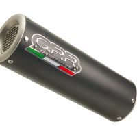 Escape compatible con Benelli Bn 125 2021-2024, M3 Black Titanium, Escape completo, no legal para países de la UE, con db killer extraíble 