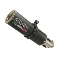 Escape compatible con Benelli Bn 125 2021-2024, M3 Black Titanium, Escape completo, no legal para países de la UE, con db killer extraíble 