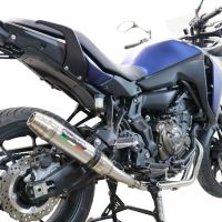 Escape compatible con Yamaha Mt-07 2014-2016, Deeptone Inox, Escape racing, linea completa, suministrado con colector especifico, articulo sin homologacion 