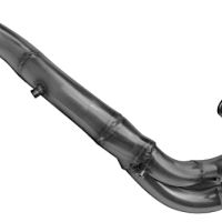 Escape compatible con Kawasaki Z 400 2018-2022, Decatalizzatore, Tubo supresor de catalizador 