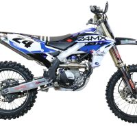 Escape compatible con Yamaha WR 250 F 2020-2024, Pentacross Inox, Escape completo racing, incluyendo colector y db killer desmontable, sin homologación 