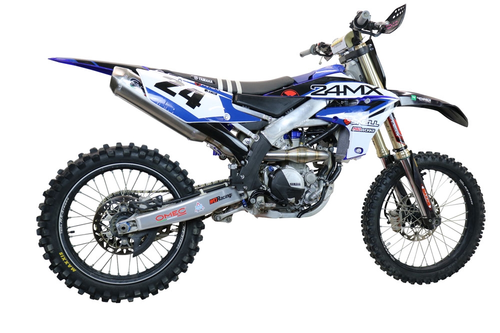Escape compatible con Yamaha WR 250 F 2020-2024, Pentacross Inox, Escape completo racing, incluyendo colector y db killer desmontable, sin homologación 