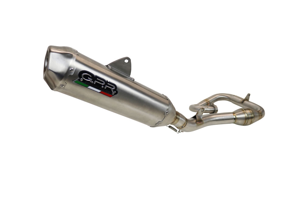 Escape compatible con Gas Gas EC 450F 2021-2023, Pentacross Inox, Escape completo racing, incluyendo colector y db killer desmontable, sin homologación 