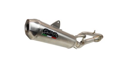 Escape compatible con Gas Gas MC 450F 2024-2025, Pentacross FULL Titanium, Escape completo racing, incluyendo colector y db killer desmontable, sin homologación 