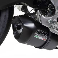 Escape compatible con Yamaha Mt-09 2017-2020, Furore Evo4 Nero, Escape completo, no legal para países de la UE, con db killer extraíble 