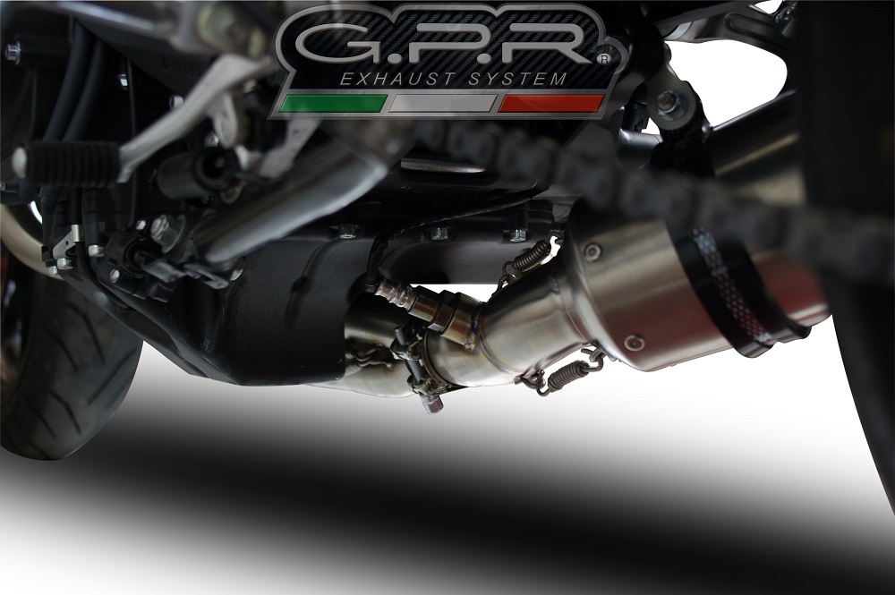 Escape compatible con Yamaha XSR900 2016-2021, Furore Evo4 Nero, Escape completo, no legal para países de la UE, con db killer extraíble 