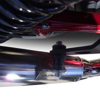 Escape compatible con Moto Guzzi Nevada 750 2008-2014, Vintacone , Par de terminales de escape homologados, con db killer extraíbles y tubos de conexión específicos 